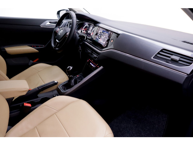 Volkswagen Polo 1.0TSI Highline Business R CARPLAY | LEDER | STOELVERW | ACC | NAVI | DAB | CLIMA | LMV 17''
