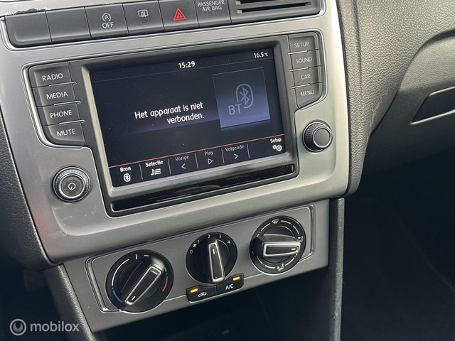 Volkswagen Polo 1.0 95PK BlueMotion Edition BLUETOOTH AIRCO CRUISE CONTROLE PRIVACY GLAS ZEER ZUINIG!!