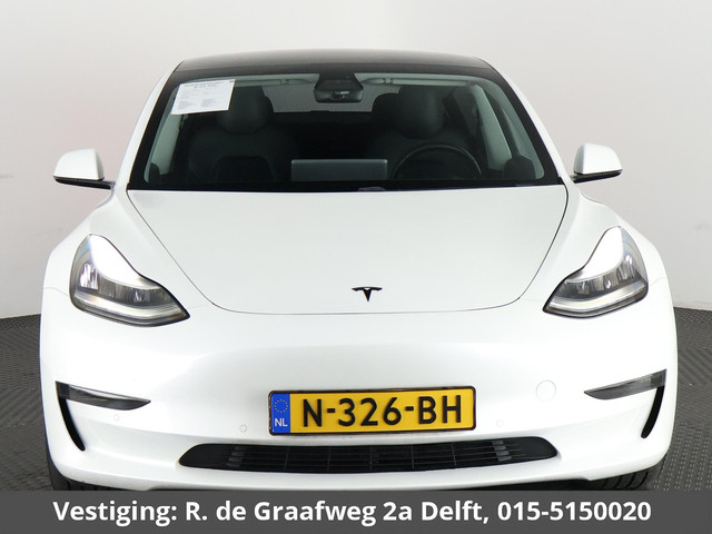 Tesla Model 3 Long Range AWD 75 kWh (351 PK) 500 km actieradius | ACCU 90% | Navigatie | Panoramadak | Stoelverwarming | Leder |