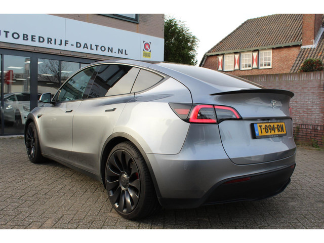 Tesla Model Y Performance AWD 75 kWh 456 PK 21 LMV PANODAK LEER 1e EIG