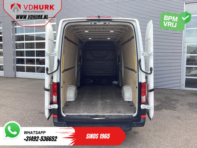 Volkswagen Crafter 35 2.0 TDI 140 pk L5H3 BPM VRIJ! 2x Schuifdeuren 270 Gr.Deuren Carplay Camera Airco