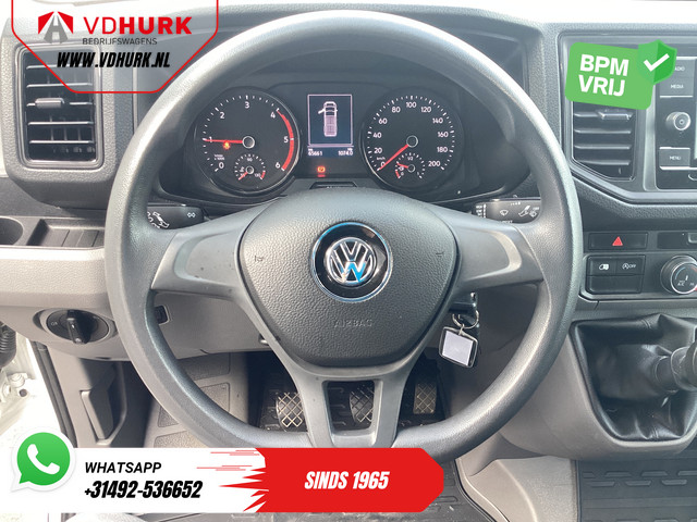 Volkswagen Crafter 35 2.0 TDI 140 pk L5H3 BPM VRIJ! 2x Schuifdeuren 270 Gr.Deuren Carplay Camera Airco