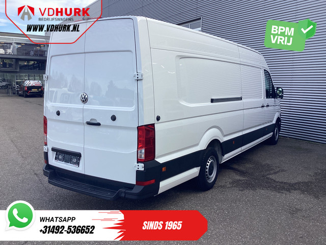 Volkswagen Crafter 35 2.0 TDI 140 pk L5H3 BPM VRIJ! 2x Schuifdeuren 270 Gr.Deuren Carplay Camera Airco