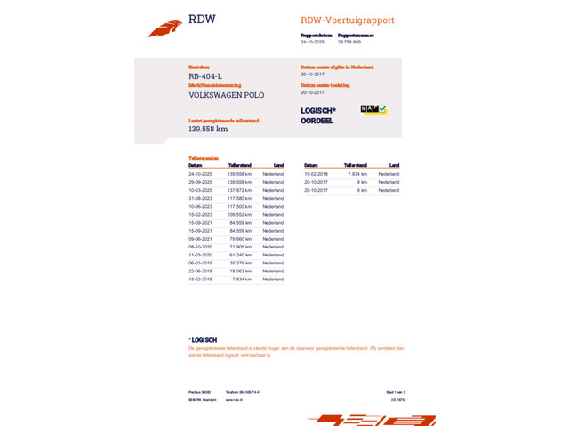 Volkswagen Polo 1.0 TSI Highline