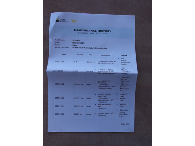 Volkswagen Polo 1.0 TSI Comfortline VIRTUAL COCKPIT DAB+ CARPLAY NAVI AIRCO BLUETOOTH ACC NL-AUTO