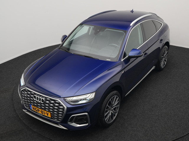 Audi Q5 55 TFSI e Quattro S-Line Plug in Hybrid PHEV | Trekhaak af Fabriek | Alcantara Sportstoelen Verwarmd | Adaptive Cruise | Apple C