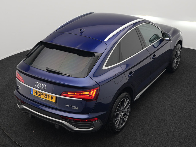 Audi Q5 55 TFSI e Quattro S-Line Plug in Hybrid PHEV | Trekhaak af Fabriek | Alcantara Sportstoelen Verwarmd | Adaptive Cruise | Apple C