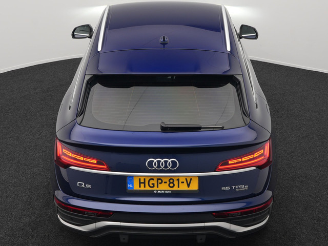 Audi Q5 55 TFSI e Quattro S-Line Plug in Hybrid PHEV | Trekhaak af Fabriek | Alcantara Sportstoelen Verwarmd | Adaptive Cruise | Apple C