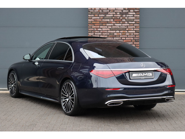 Mercedes-Benz S-Klasse 450 e Lang AMG Line | Airmatic | Achterasbesturing | Distronic+ | Burmester High-End | Chauffeurspakket | Stoelventilatie V+A |