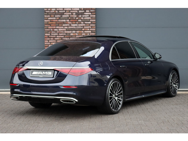 Mercedes-Benz S-Klasse 450 e Lang AMG Line | Airmatic | Achterasbesturing | Distronic+ | Burmester High-End | Chauffeurspakket | Stoelventilatie V+A |