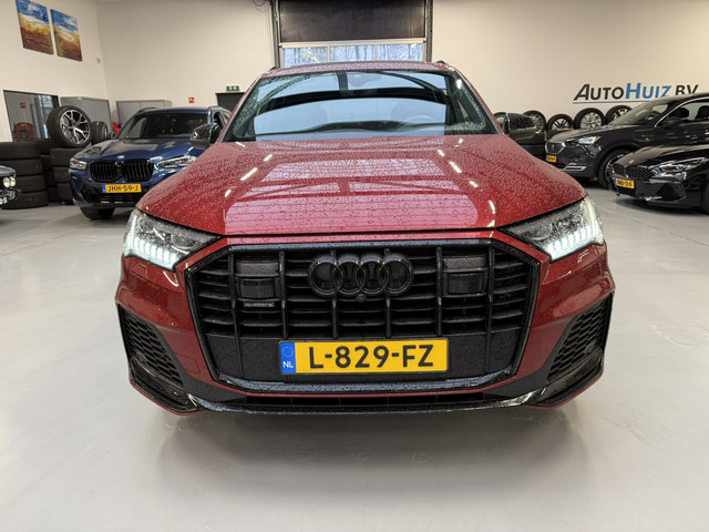 Audi Q7 60 TFSI e quattro Competition Laser Licht Trekhaak 22 Inch Panoramadak Audi S Sportstoelen Stoelventilatie Stoelmassage ACC Vol!