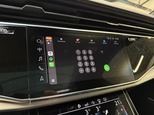 Audi Q7 60 TFSI e quattro Competition Laser Licht Trekhaak 22 Inch Panoramadak Audi S Sportstoelen Stoelventilatie Stoelmassage ACC Vol!