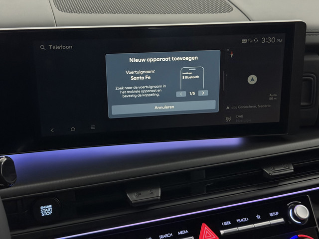 Hyundai Santa Fe 1.6 T-GDI Calligraphy PHEV 4WD 7p. 252 PK, 360 Camera, Leder, Memory stoelen, Head-up display, Bose gleluidsysteem, 5 jaar garan