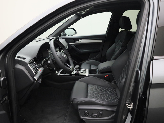 Audi Q5 55 TFSIe 270kW 367pk quattro S Line · Panoramadak · Leder · Trekhaak · 360 gr. Camera · Apple Android Car Play · Adaptive Cruise