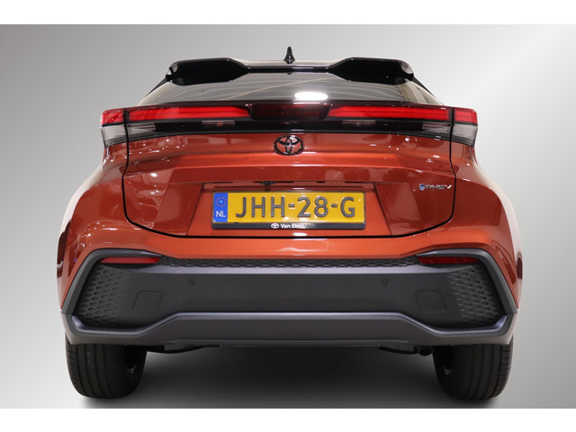 Toyota C-HR 2.0 Plug-in Hybrid 220 Dynamic, Zwarte 18 inch velgen & Logo's, Oranje Accenten en Remklauwen, Stuur & Stoelverwarming!