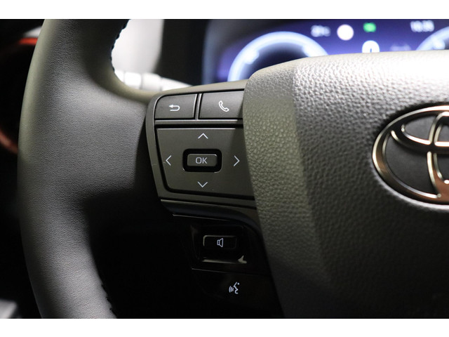 Toyota C-HR 2.0 Plug-in Hybrid 220 Dynamic, Zwarte 18 inch velgen & Logo's, Oranje Accenten en Remklauwen, Stuur & Stoelverwarming!