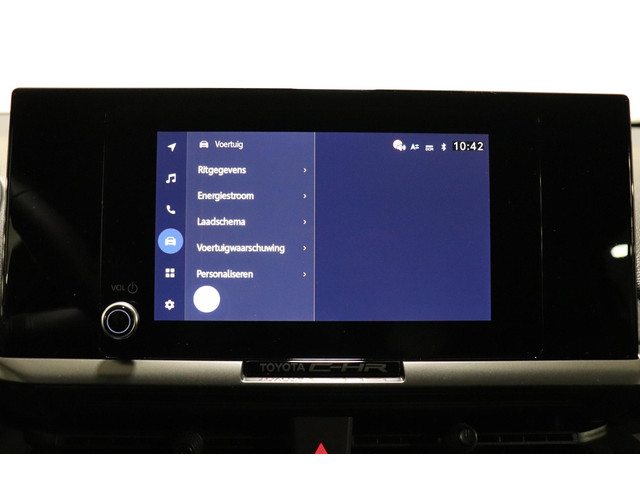 Toyota C-HR 2.0 Plug-in Hybrid 220 Dynamic, Zwarte 18 inch velgen & Logo's, Oranje Accenten en Remklauwen, Stuur & Stoelverwarming!