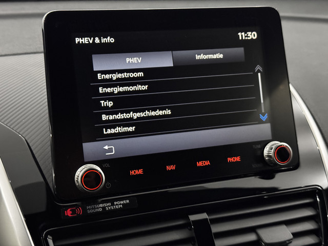 Mitsubishi Eclipse Cross 2.4 PHEV Executive 360 Camera, 177 PK, Half leder, Rijstrook correctie, Keyless start, Winterpakket, Cruise control, 5 jaar gara