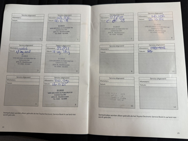 Toyota Auris 1.8 Hybrid Lease Bovag Garantie