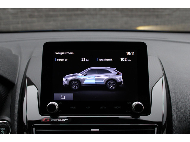 Mitsubishi Eclipse Cross 2.4 PHEV Black Edition Automaat, Navigatie, Cruise Climate control, Apple carplay Android auto, 360 Camera, Audio Bluetooth DAB