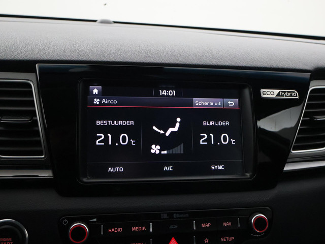 Kia Niro 1.6 GDi HYBRID AUT. EXECUTIVELINE + LEDER | JBL TREKHAAK | STOELVENTILATIE | STUUR STOELVERWARMING