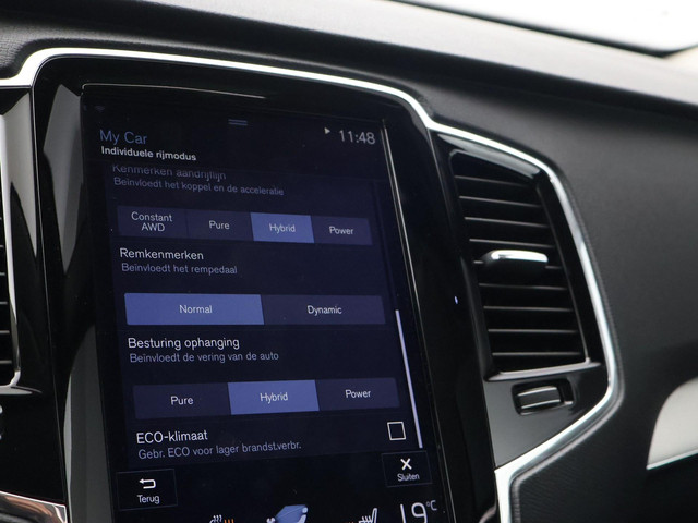 Volvo XC90 2.0 T8 TWIN ENGINE INSCRIPTION + LUCHTVERING | B&W | HEAD-UP | TREKHAAK | STOELVENTILATIE