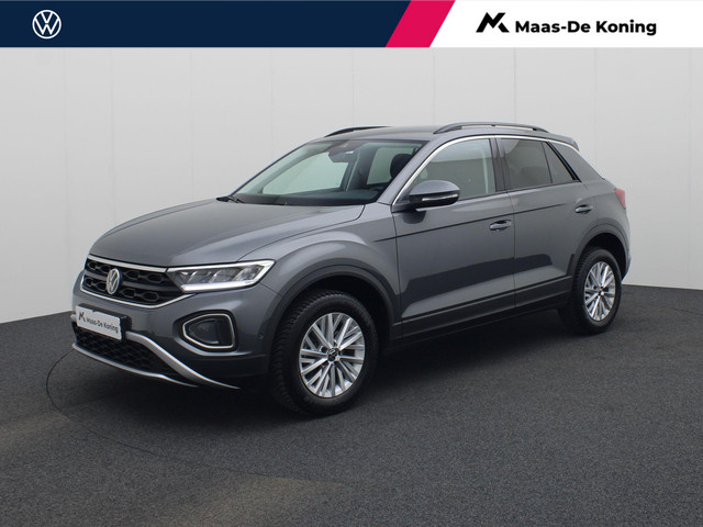Volkswagen T-Roc 1.0TSI 116PK Life · Apple Android · Parkeersensoren · LED · Garantie tot januari 2027