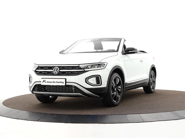 Volkswagen T-Roc Cabrio Style 1.0 115 pk Cabriolet 6 versn. Hand · Black style pakket · Comfort pakket · Multimedia pakket · Prijs is incl Inruil