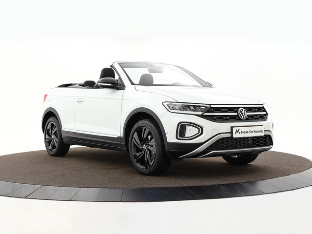 Volkswagen T-Roc Cabrio Style 1.0 115 pk Cabriolet 6 versn. Hand · Black style pakket · Comfort pakket · Multimedia pakket · Prijs is incl Inruil