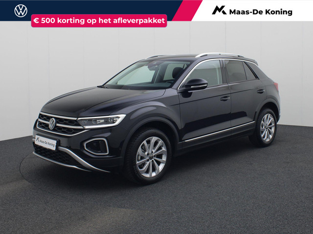 volkswagen-t-roc-1.5tsi-150pk-style-dsg--navigatie--apple-android---trekhaak--garantie-tot-januari-2027
