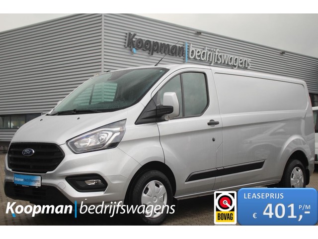 Ford Transit Custom 320 2.0TDCI 130pk L2H1 Trend | Nieuw! | Automaat | Airco | Cruise | DAB | PDC | Lease 393,- p m